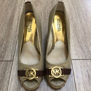 Michael Kors Wedge Peep-toe